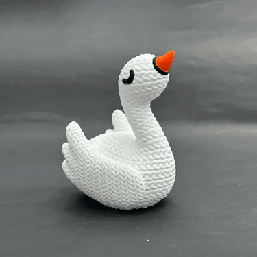 Crochet Swan 3D Toy